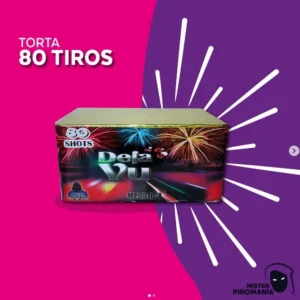 Torta de 80 disparos